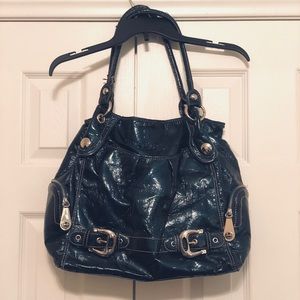 Teal Kathy Van Zeeland Purse